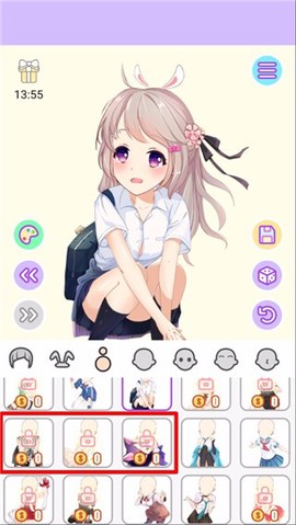 动漫萌娘换装