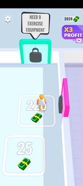 健身俱乐部3D无限钞票版